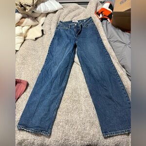 womens wrangler wide leg jeans